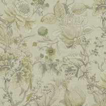 Sissinghurst Citron Natural Fabric by the Metre